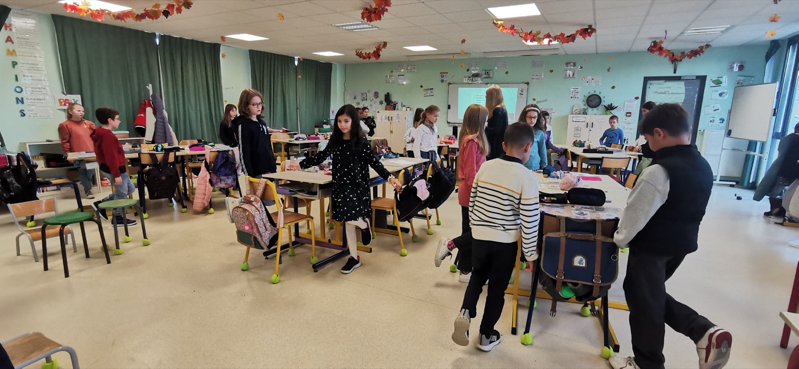 Séance Gam'in en classe de CM1