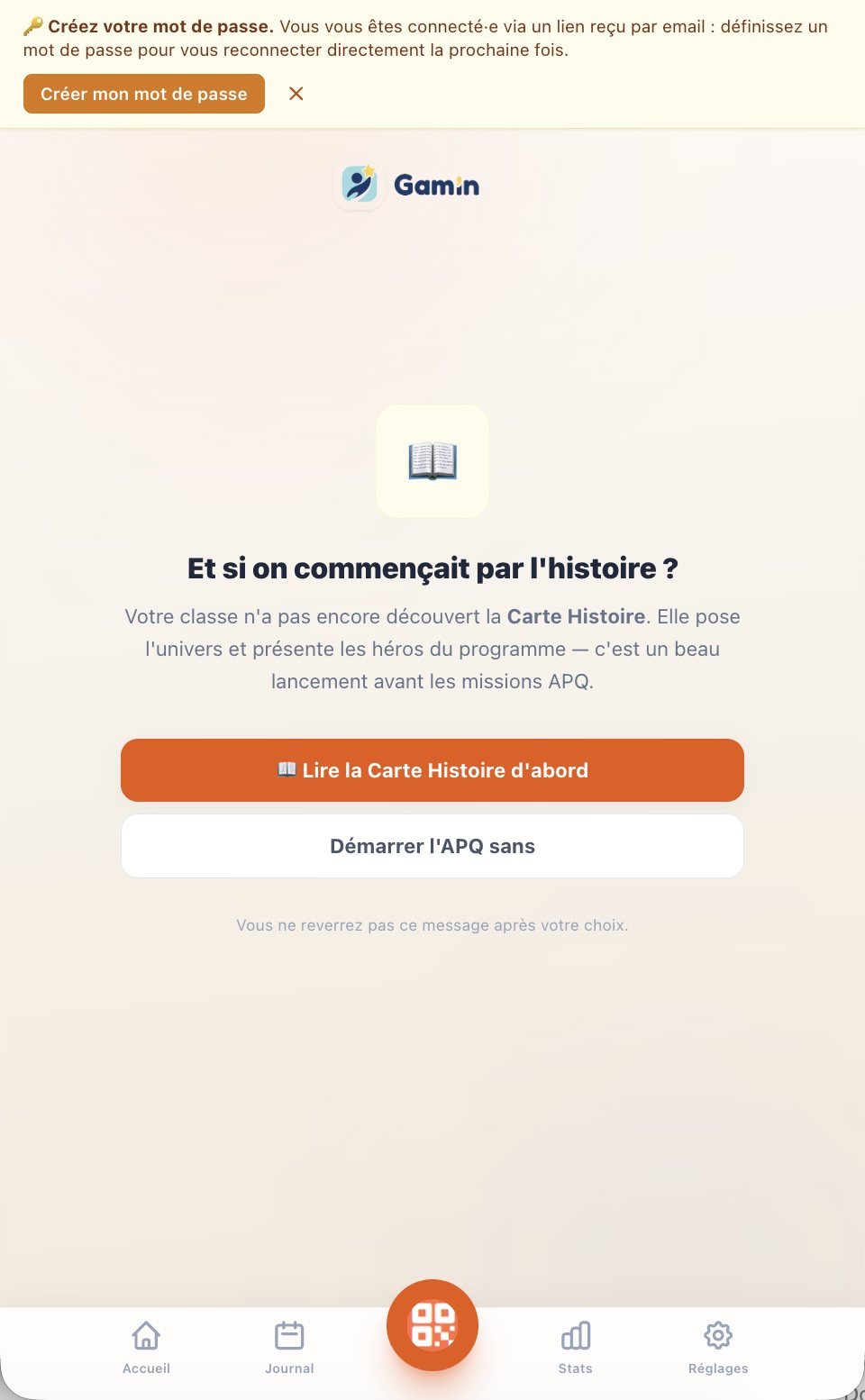 Écran Et si on commençait par l'histoire ?